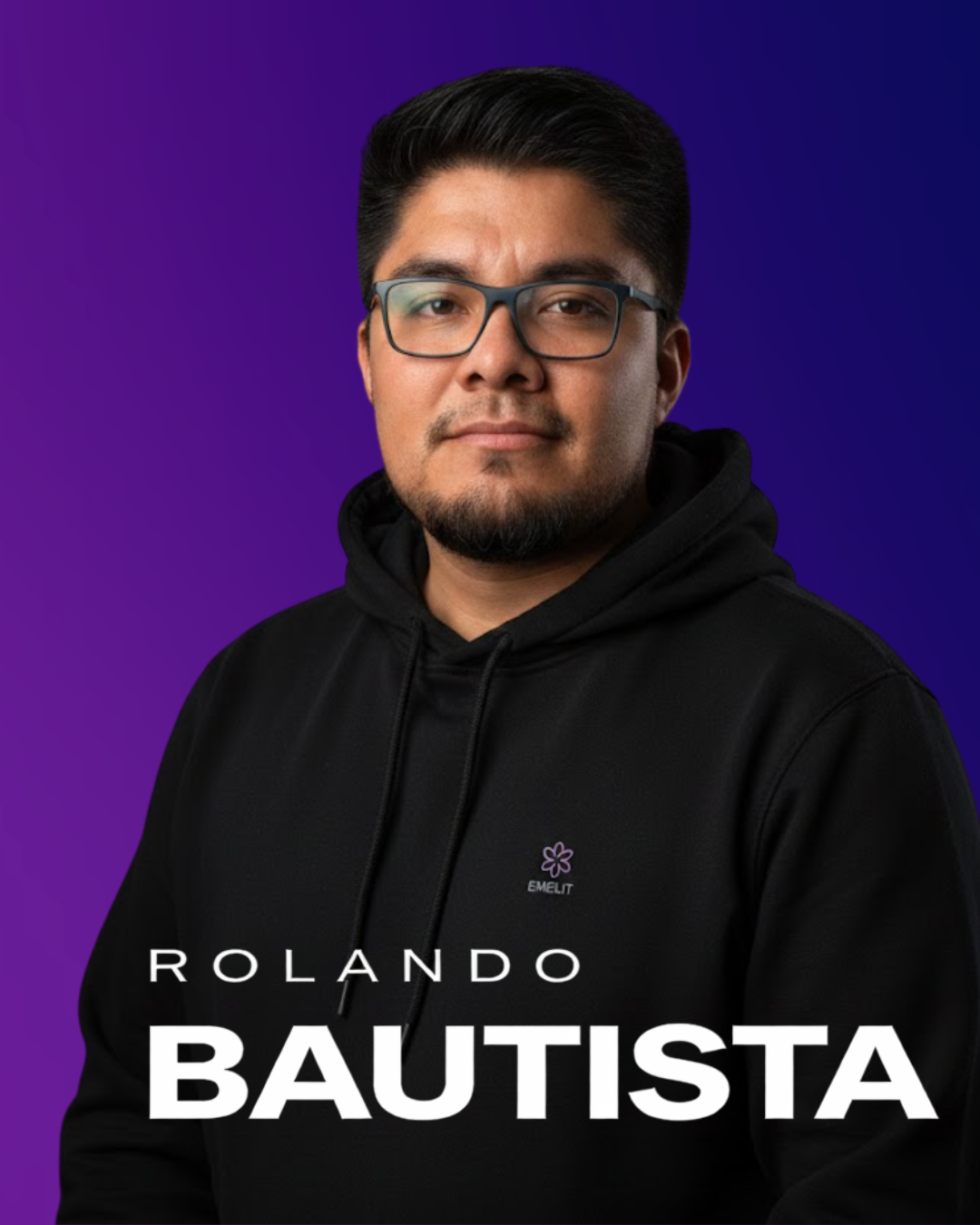 Rolando Bautista, ingeniero en sistemas e investigador en IA, fundador de Emelit